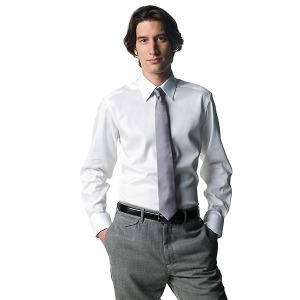 Russell Collection no-iron long-sleeved modern shirt