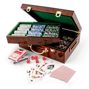 Poker lacquered case