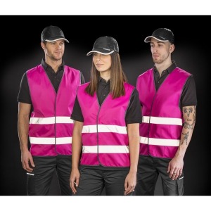 Coloured safety waistcoat