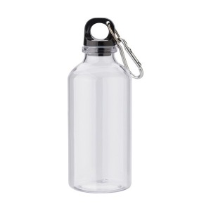 Transparent bottle 40cl in rpet