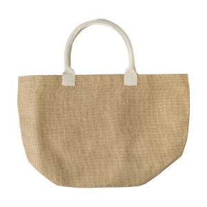 Large hessian shopping bag