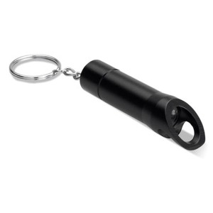 Metal key ring flashlight
