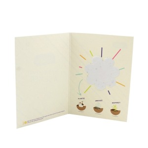 Plant paper (with neutral seed confetti)