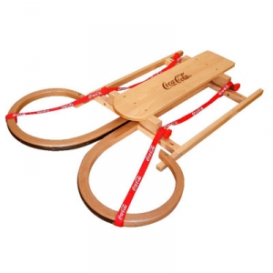 Wooden sledge