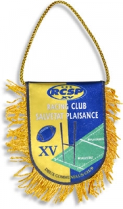 Mini pennant with cord