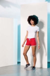 Retro women's mini shorts
