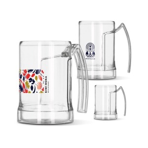 Mug beer mug plastic (tritan) 50 cl flush