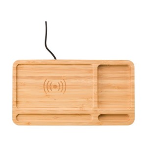 Desktop organizer with charger