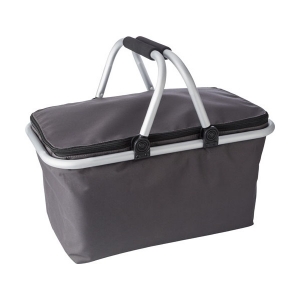 Foldable polyester basket