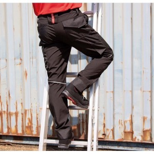 Slim softshell work trousers - result