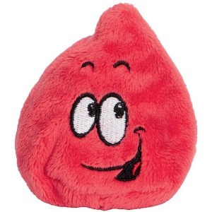 Peluche goutte rouge - MBW