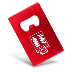 Aluminium decapper plate - silk-screen printing 1 colour 1 side