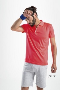 Men's performer polo shirt - white