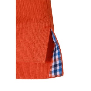 Women's plain polo shirt, short sleeves.