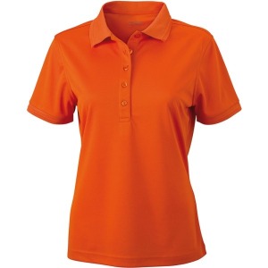 Women's plain polo short sleeve