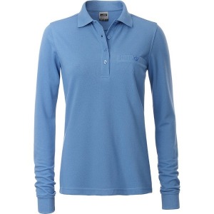 Women's workwear polo shirt.