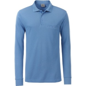 Long sleeve workwear polo shirt
