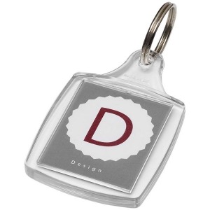 Key ring with insert 73x46mm