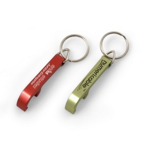 Keyring decapsule aluminium 55mm - P.U.H.T laser engraving