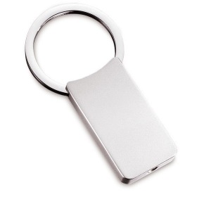 Reflective-classic large key ring