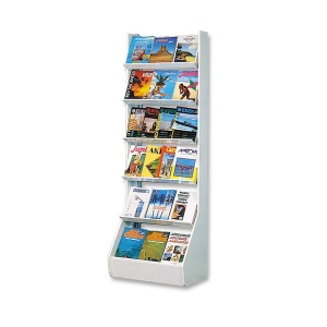 Media-Rack Display White 1 x 1296 + 2 x 1297 cheeks