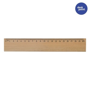 Wooden ruler 20cm