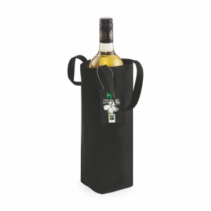 Fairtrade cotton bottle bag