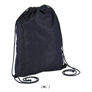 Denim Drawstring Bag - Chill