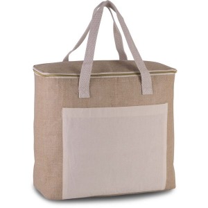 Jute cooler bag - large model 20L