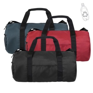 Recycled duffel bag
