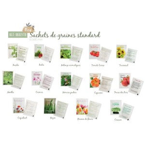 Seed bag 60x80 mm standard