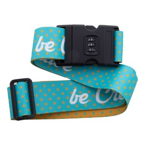 Coded suitcase strap