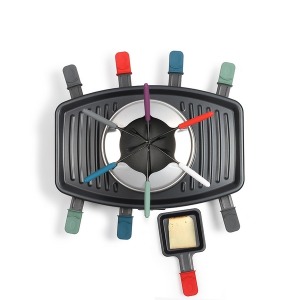 Raclette, grill and fondue set