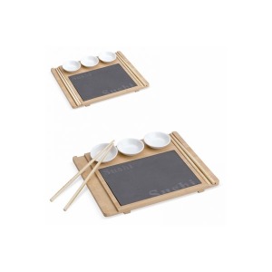 Bamboo sushi set