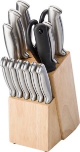 Set of 11 knives,
