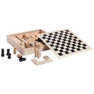 Set of 4 wooden games