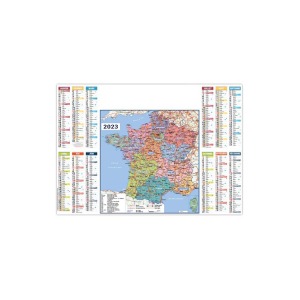 Plastic desk pad regions