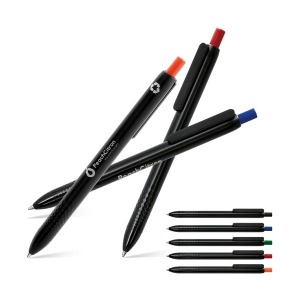 Biros blue recycled material