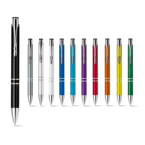 Metal clip pen