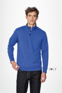 Men's trucker neck sweatshirt - STAN - 3XL