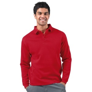 Russell Workwear polo neck sweatshirt