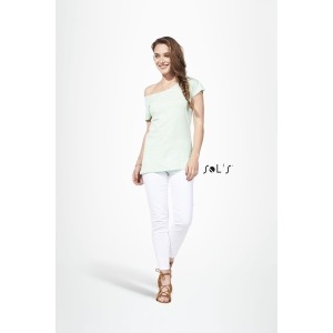 Women's long-sleeved kimono T-shirt 110 g sol's - marylin