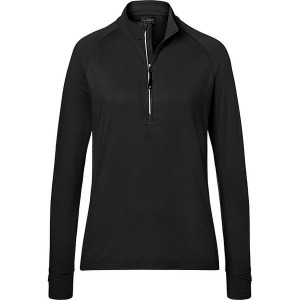 Women's half-zip sports shirt