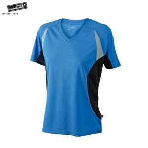 Women's breathable v-neck t-shirt