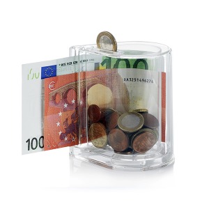 Moneybox corner & note