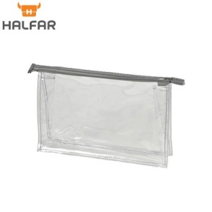 Transparent toilet bag