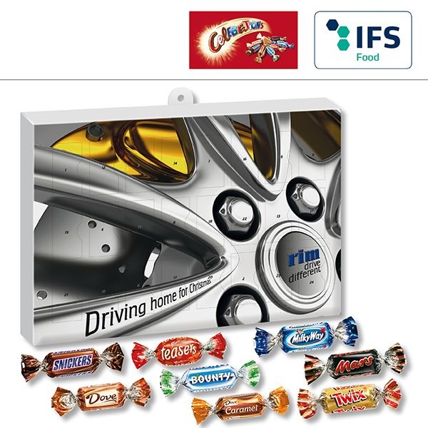 Advent calendar premium gift with celebrations®.