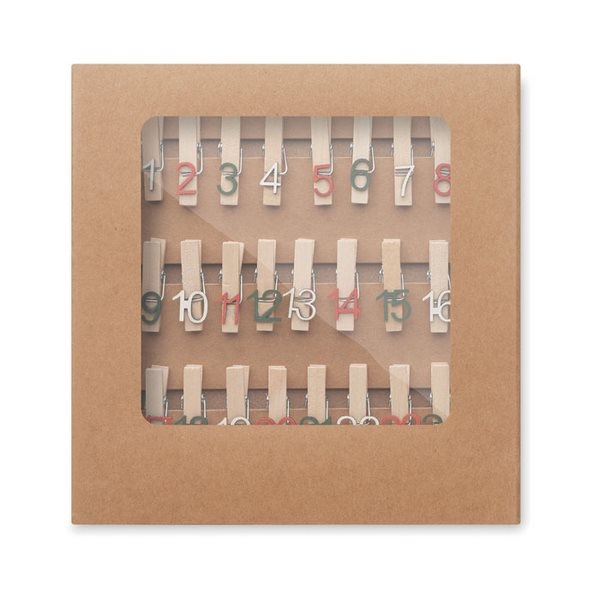 Advent calendar pins | Advent calendars | Chocolates | Promotional item