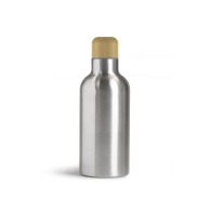 500ml stainless steel and bamboo bottle
