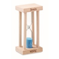 Wooden hourglass 3 minutes